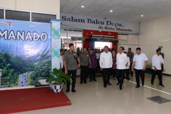 Presiden Jokowi Minta Bandara Sam Ratulangi Manado Diperluas