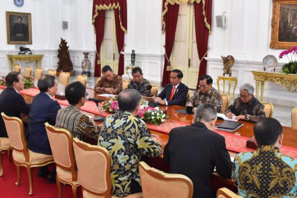 Presiden Jokowi Minta Inpex Corporation Serap Tenaga Kerja Lokal