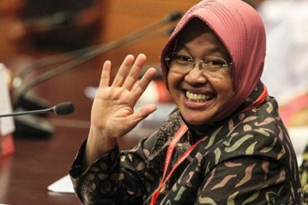 Risma Pamer Capaian Bangun Surabaya, Anggaran Lebih Kecil dari Jakarta