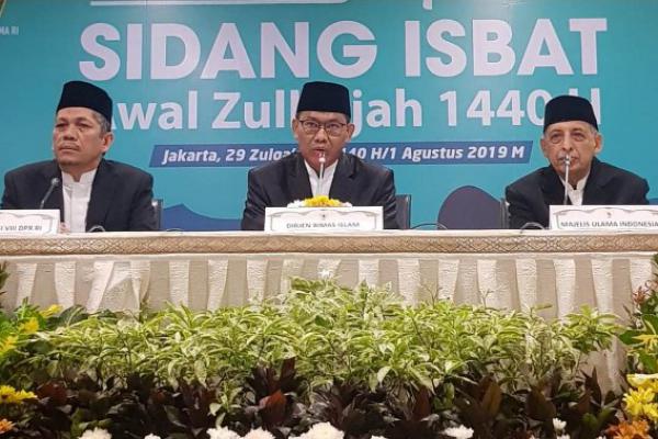 Sidang Isbat, Pemerintah Tetapkan Idul Adha Jatuh pada 11 Agustus 2019