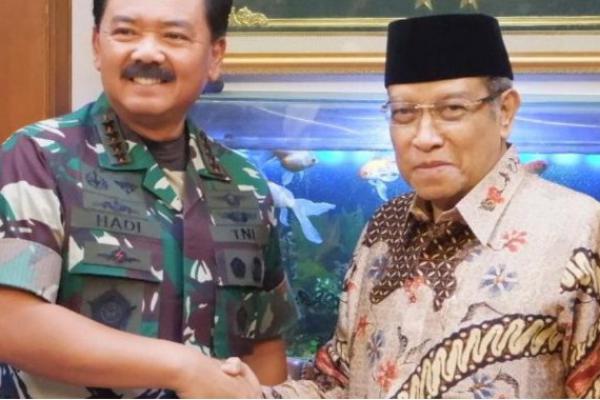 Temui Kiai Said, Panglima TNI Silaturahmi ke PBNU