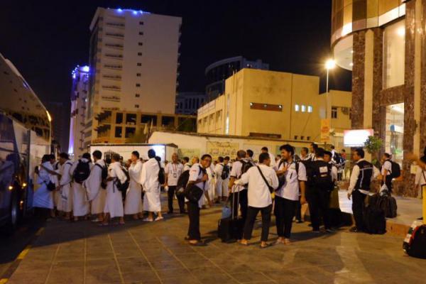 900 Petugas Haji Telah Diberangkatkan ke Arafah
