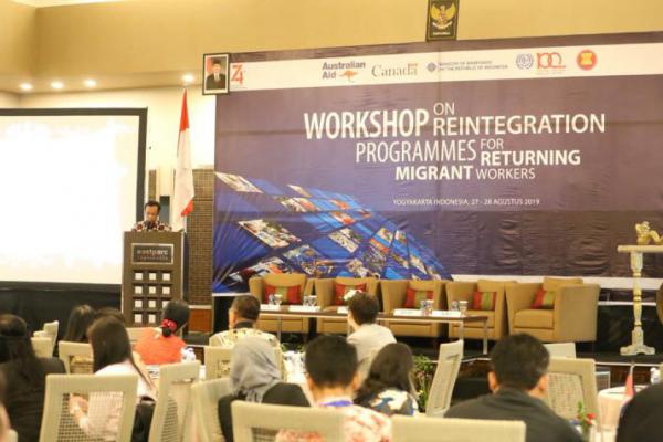Kemnaker Gelar Workshop on Reintegration Programmes for Returning Migrant Workers di DIY