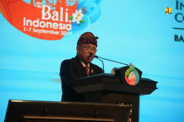 Menteri PUPR Basuki Hadimuljono Buka Forum Irigasi Dunia di Bali