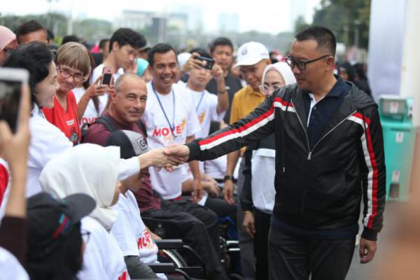 Lepas Funwalk Move Fest 2019 Bersama Difabel, Menpora: Siapapun Dapat Berolahraga