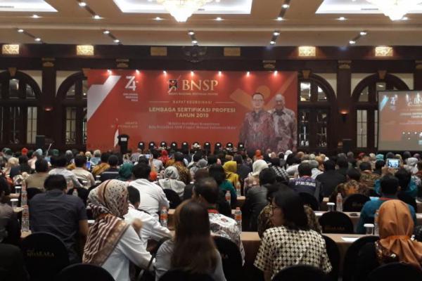 BNSP Gelar Rapat Koordinasi LSP se Indonesia