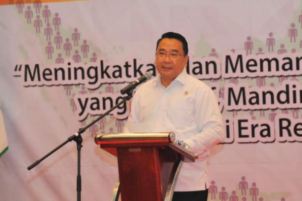 Menteri Eko Minta Koalisi Penduduk Indonesia Rekomendasikan Kebijakan Tingkatkan SDM