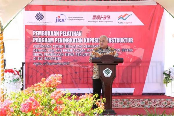 Kemnaker Buka Program Pelatihan Instruktur Kejuruan Otomotif di BLK Bantaeng