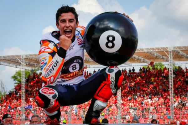 Juara Dunia MotoGP 2019, Marc Marquez Sudah Koleksi Delapan Gelar