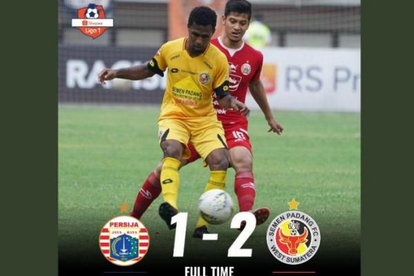 Dramatis, Semen Padang Permalukan Persija 2-1