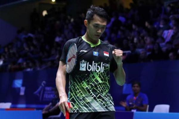 Jonatan Christie Raih Kemenangan Perdana Saat Debut di BWF Tour Finals 2019