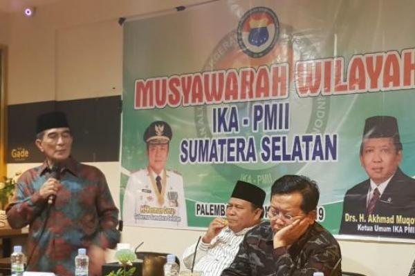 Terpilih Secara Aklamasi, KH Amiruddin Nahrawi Pimpin PW IKA-PMII Sumsel