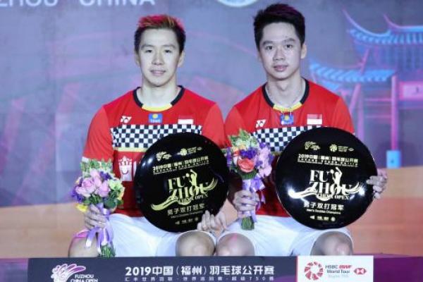 Kevin/Marcus Juara Fuzhou China Open 2019, Indonesia Rebut Satu Gelar