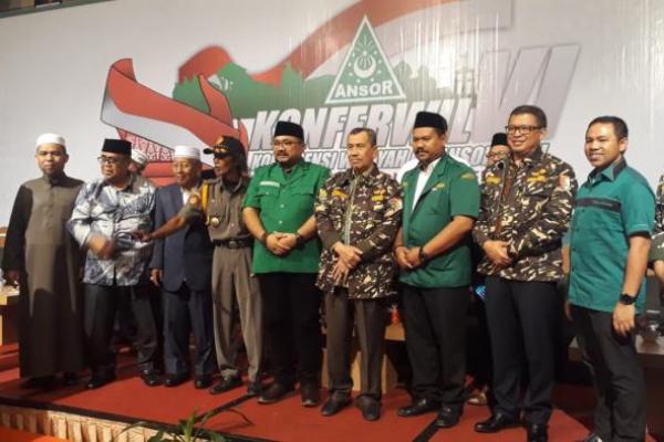 Anggota DPR RI FPKB Abdul Wahid Hadiri Konferwil GP Ansor Riau di Pekanbaru