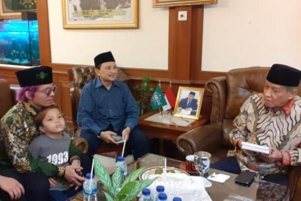 Gen Halilintar Kunjungi PBNU, Ini Pesan KH Said Aqil Siroj