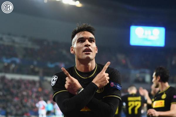 Diego Godin Nilai Lautaro Martinez Siap `Meledak` Saat Lawan Barcelona