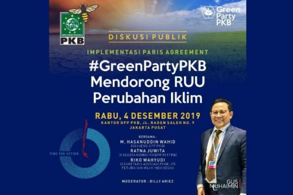 Sambut Pembukaan Paviliun Indonesia di COP25 Madrid, PKB Gelar Diskusi Publik