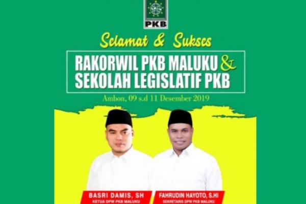 PKB Maluku Akan Gelar Rakorwil dan Sekolah Legislator