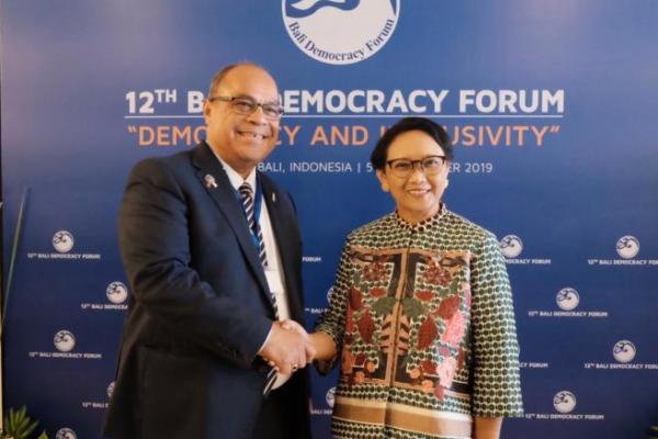 Indonesia-Selandia Baru Tingkatkan Hubungan Kawasan Pasifik
