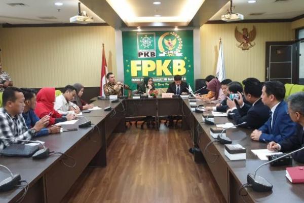 Muhammad Kadafi Terima Delegasi People`s Congress of Hubei Province di Fraksi PKB