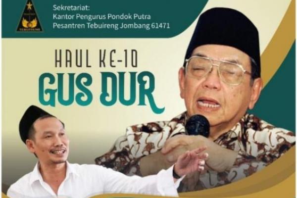 Gus Baha akan Warnai Haul ke-10 Gus Dur di Pesantren Tebuireng