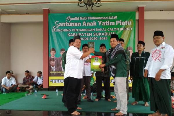 Gelar Maulid Nabi, PKB Sukabumi Launching Penjaringan Calon Bupati 2020