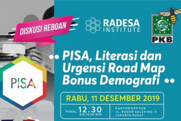 Diskusi Reboan PKB: PISA, Literasi dan Urgensi Road Map Bonus Demografi