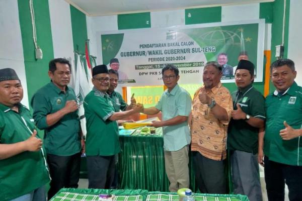 PKB Sulawesi Tengah Terima Berkas Penjaringan Bakal Calon Kepala Daerah