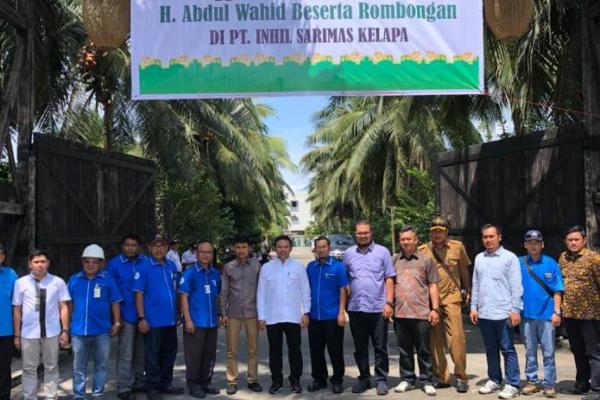 Abdul Wahid Dorong Perusahaan Kelapa Bangun Kemitraan dengan BUMDes