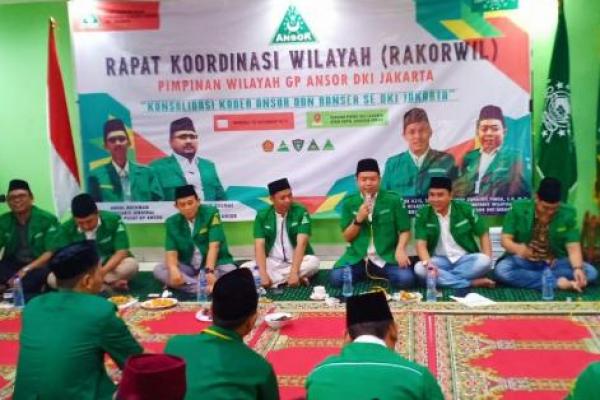 Ansor DKI Jakarta Gelar Rakorwil Jelang Konferensi Wilayah