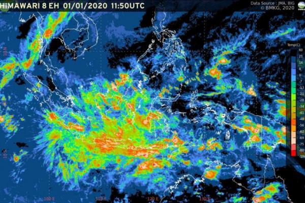 BMKG: Potensi Hujan Lebat 3 Hari Ke Depan