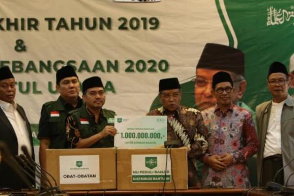 PBNU Salurkan Bantuan 1 Miliar untuk Korban Banjir Jabodetabek