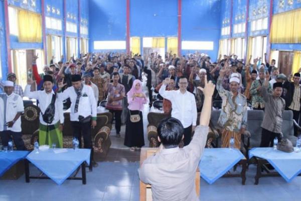 Ratusan Petani dan Nelayan Cianjur Selatan Deklarasikan Dukung Kang Levi
