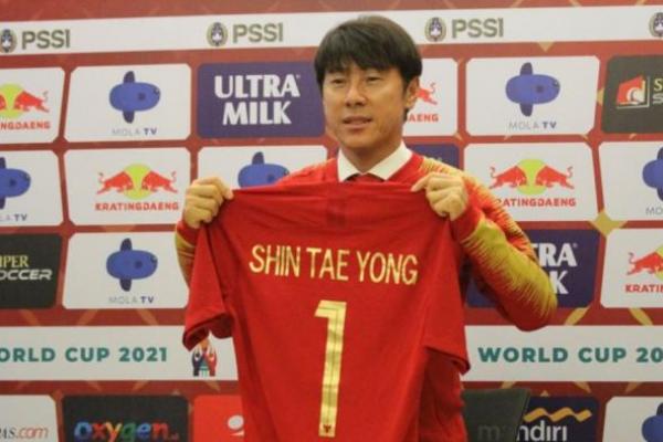 Shin Tae-Yong Minta Semua Pihak Dukung Kemajuan Sepakbola Indonesia