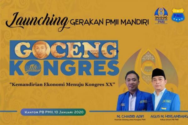 PB PMII Launching Gerakan `Goceng Untuk Kongres`