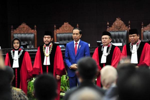 Presiden Jokowi Apresiasi Capaian MK Tahun 2019