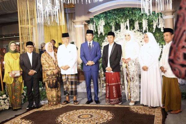 Jokowi dan Cak Imin Jadi Saksi Akad Nikah Putra Dewan Syuro DPP PKB