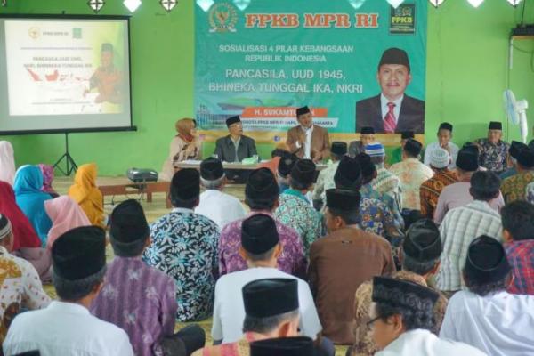 Sosialisasi 4 Pilar di Bantul, Sukamto Ingatkan Pentingnya Kebhinekaan