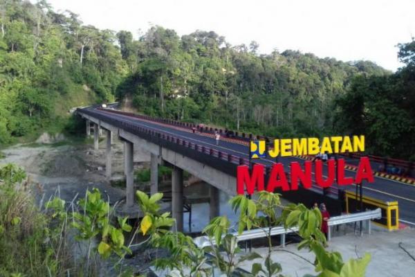 Pemerintah Rampungkan Jembatan Manula yang Hubungkan Lampung-Bengkulu