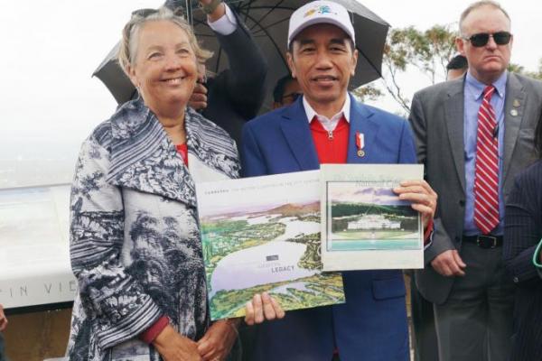 Kunjungi Mount Ainslie Canberra, Jokowi Ingin Pelajari Pengelolaan Ibu Kota Australia