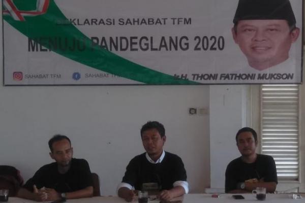 Sambut Pilkada Pandeglang, Sahabat TFM Langsung Tancap Gas