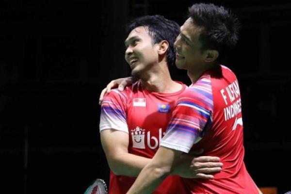 Top! Kalahkan Malaysia, Tim Putra Indonesia Pertahankan Gelar Juara Beregu Asia