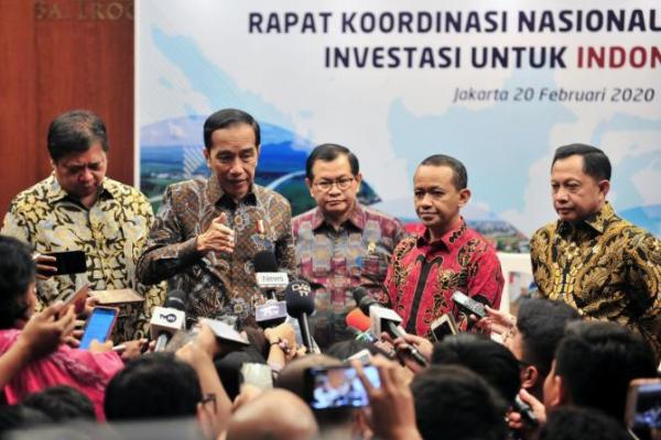 Hadir di Rakornas Investasi 2020, Presiden Ungkap Peluang Investasi Dalam Negeri