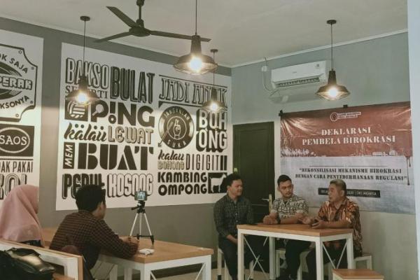 Aliansi Mahasiswa Peduli Birokrasi Deklarasi Dukung RUU Omnibus Law