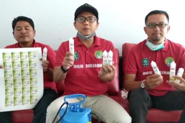 Selain Bagikan Sanitizer, Garda Bangsa Semprot Disinfektan Panti Asuhan - TPQ