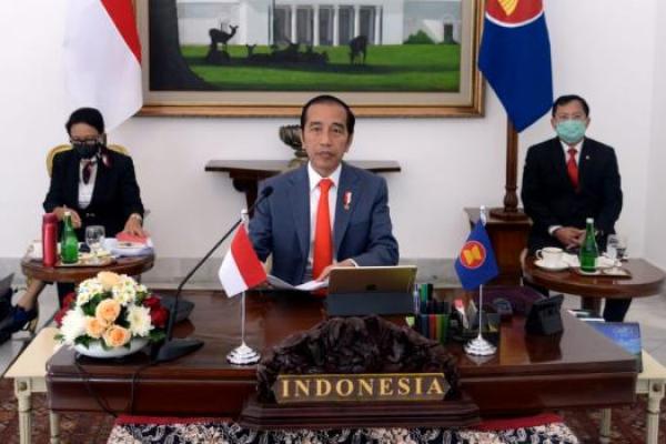 Tangani Covid-19, Presiden Jokowi Dorong Kolaborasi Antar Negara ASEAN