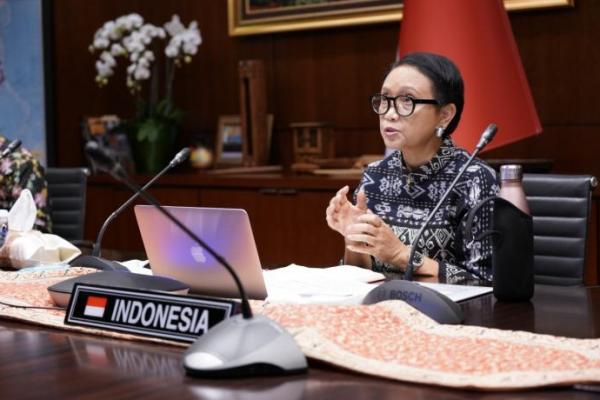 Menlu RI Pimpin Pertemuan ASEAN-Rusia, Dorong Kerja Sama Produksi Vaksin