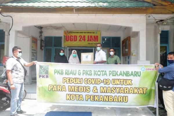 PKB Riau Terus Bantu APD untuk Tenaga Medis