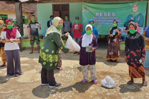 Reses, Legislator PKB Lampung Jauharoh Serap Aspirasi di Tengah Pandemi Covid-19