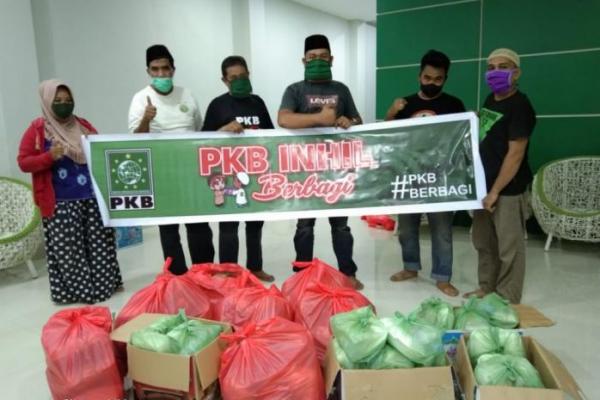 Dapur Umum Ala PKB Inhil: Empati, Peralatan Sederhana Kaya Cita Rasa 